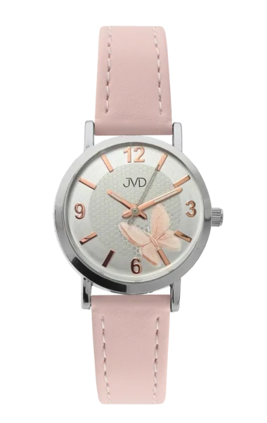 JVD Dívčí růžové dětské náramkové hodinky JVD J7148.28