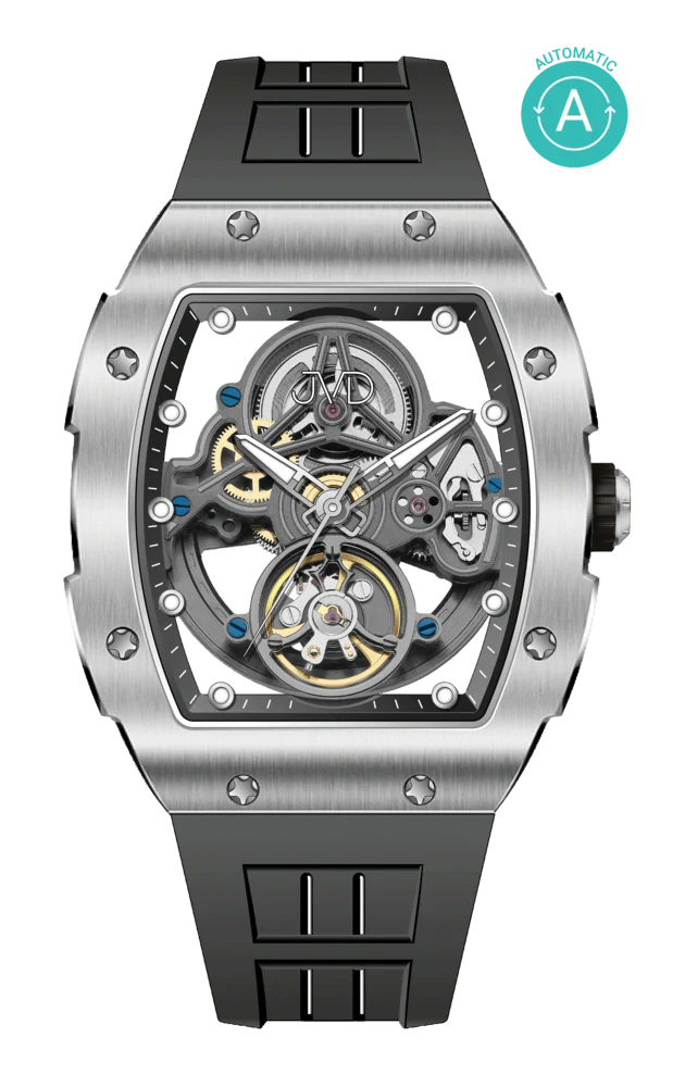 JVD Pánské ocelové automatické hodinky - chronograf AUTOMAT JVD JG1048.1