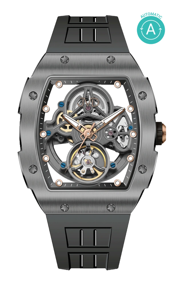 JVD Pánské ocelové automatické hodinky - chronograf AUTOMAT JVD JG1048.3
