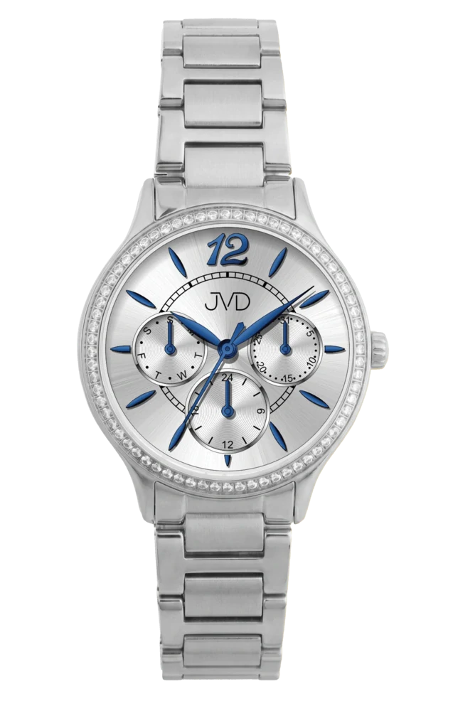 JVD Dámské ocelové šperkové hodinky s chronografem JVD JE404.1