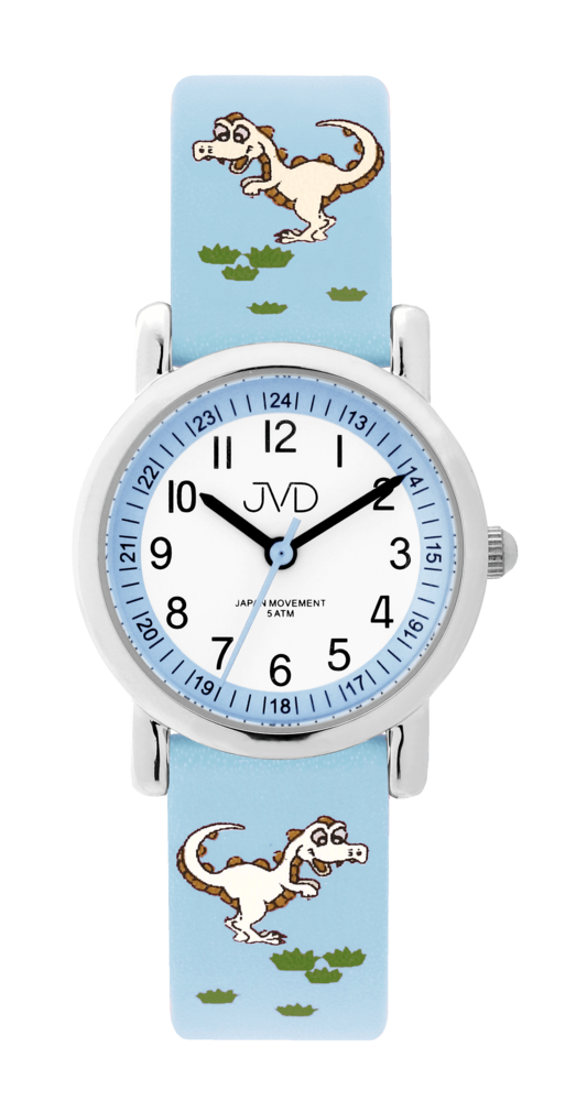 JVD Dětské světle modré náramkové hodinky JVD J7199.2