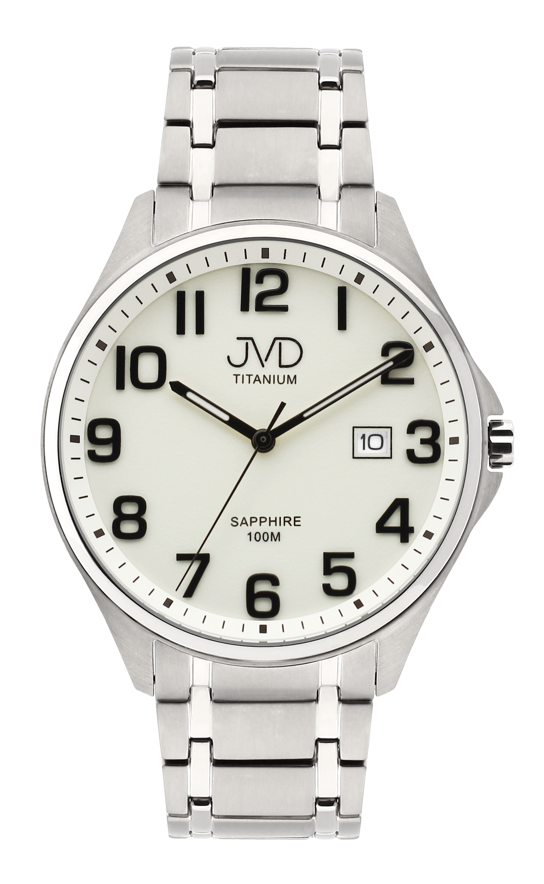 JVD Pánské vodotěsné titanové náramkové hodinky JVD JE2002.1 - 10ATM