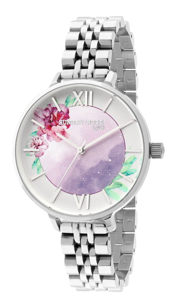 SUNDAY ROSE Dámské luxusní designové hodinky SUNDAY ROSE Enchanted Early Sunrise SUN-E01