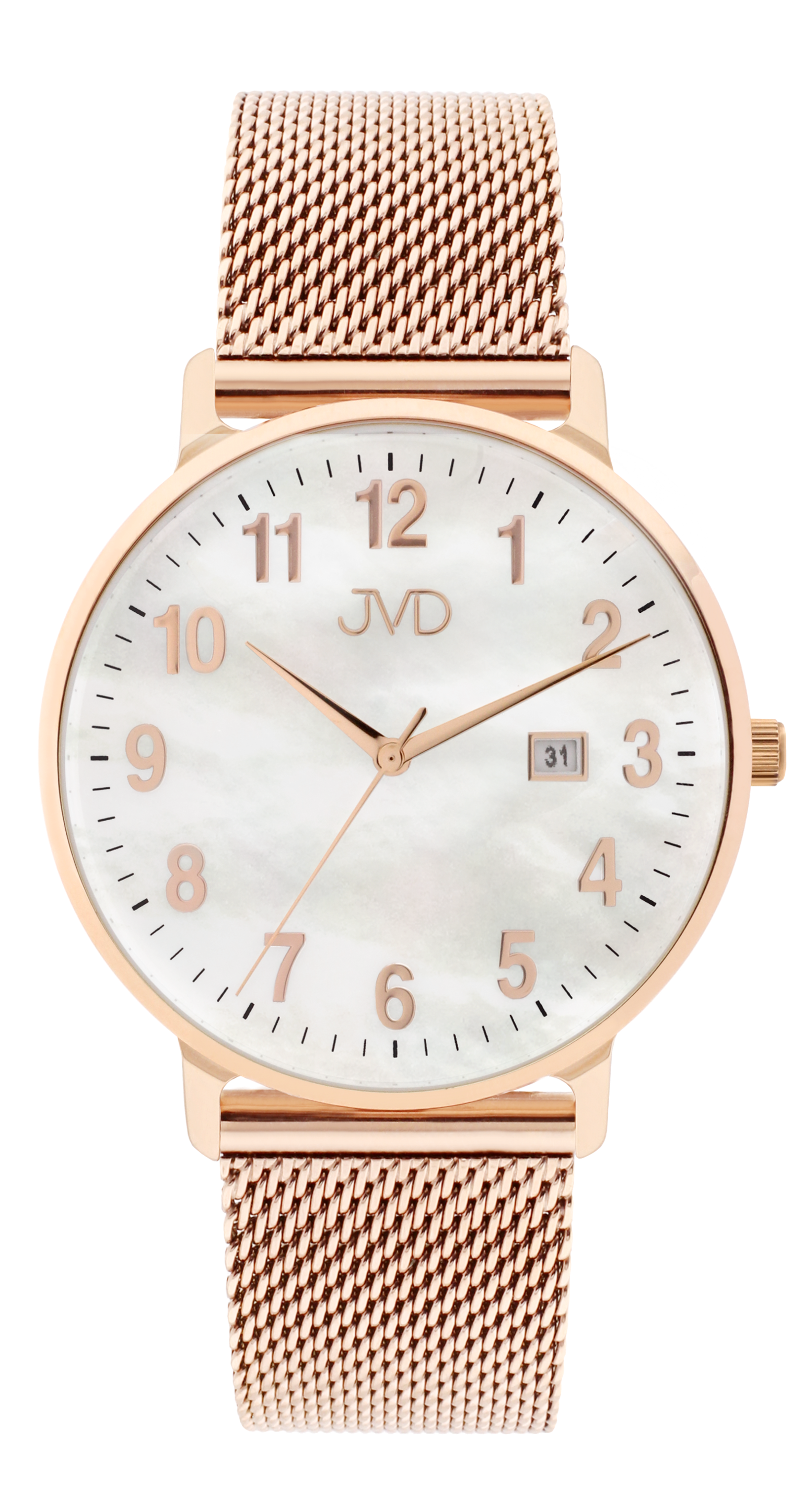 Luxusní dámské elegantní nerezové ocelové hodinky JVD J-TS46