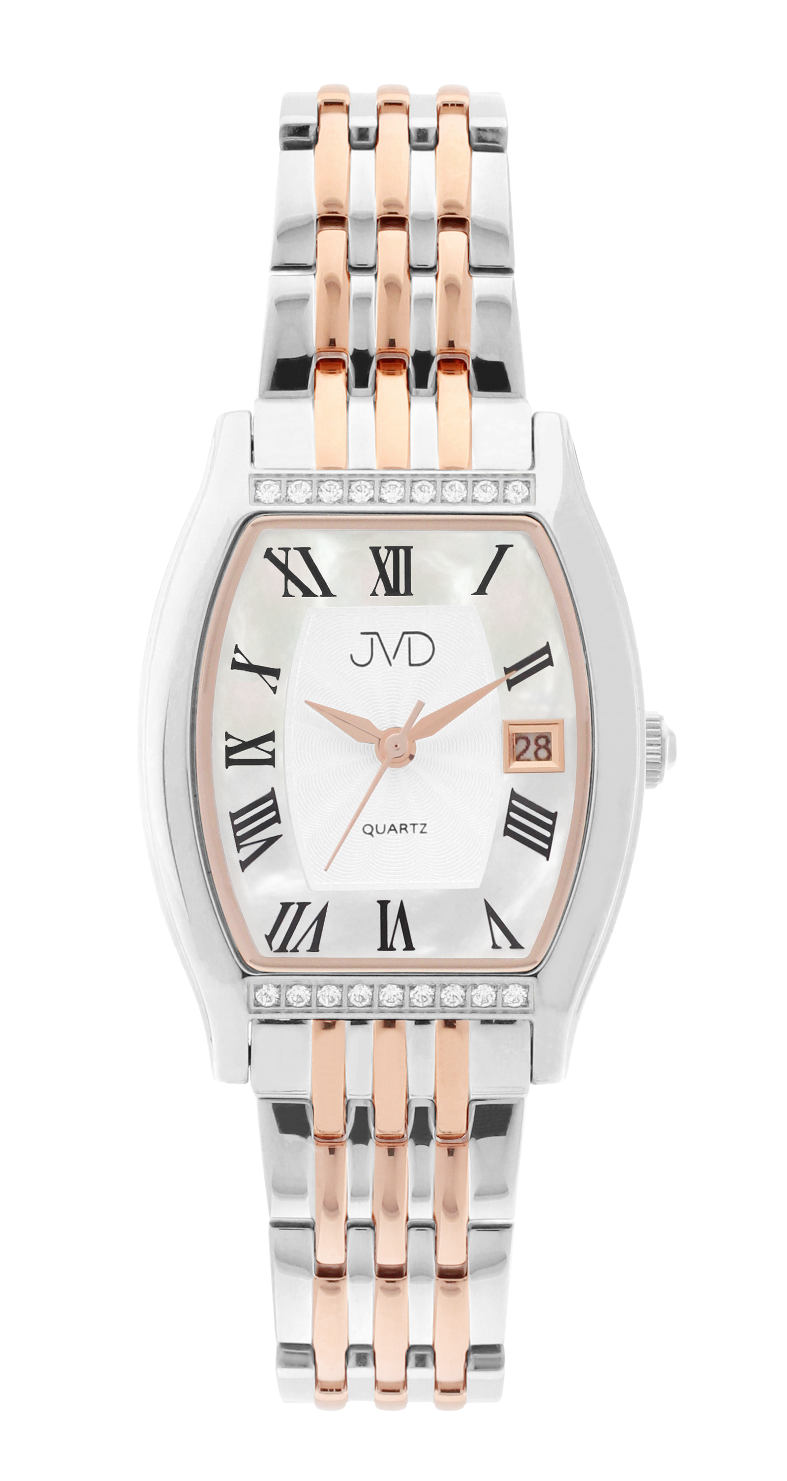 JVD Dámské hranaté šperkové hodinky JVD JG1027.2