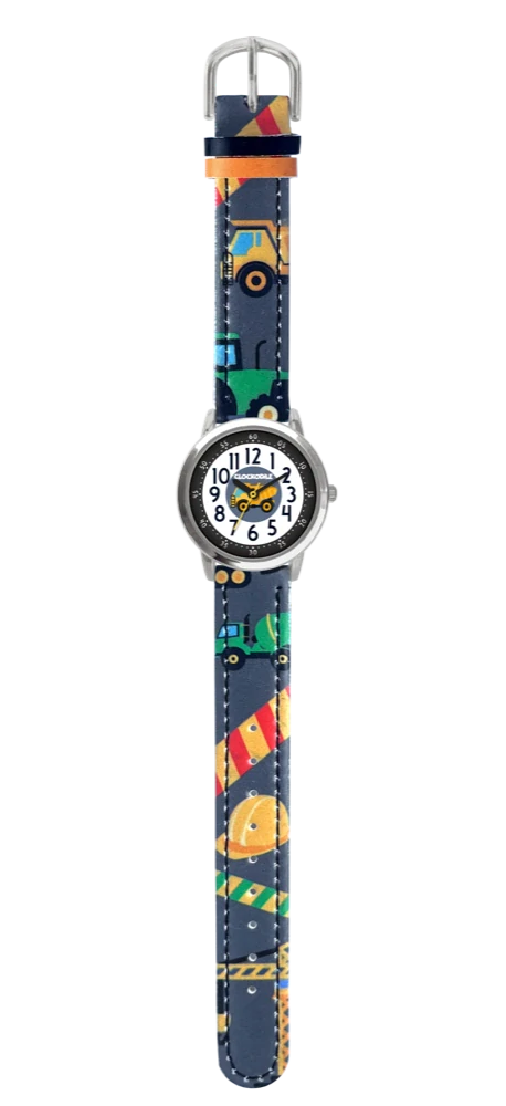 CLOCKODILE Náramkové svítící modré chlapecké dětské hodinky BAGRY CWB0090 