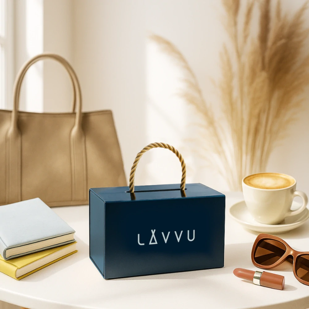 LAVVU Ocelové náramkové dámské hodinky GLIMT Silver-gold LWL5081