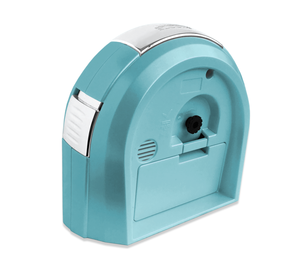 Modrý budík LAVVU SWEEP s plynulým chodem - 3 ROKY ZÁRUKA! LAS3021