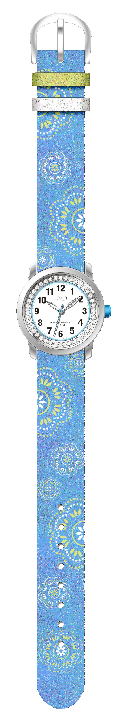 Dětské dívčí náramkové čitelné hodinky JVD J7171.3 SKLAD