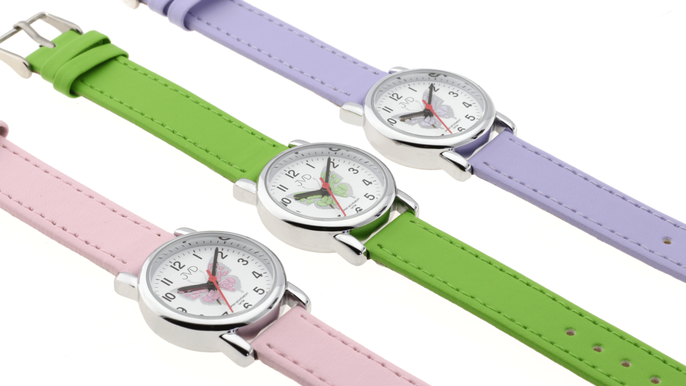 JVD Dětské růžové náramkové hodinky JVD J7199.4