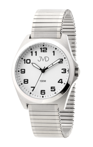 JVD Pánské vodotěsné hodinky na pružném řemínku JVD J1129.1