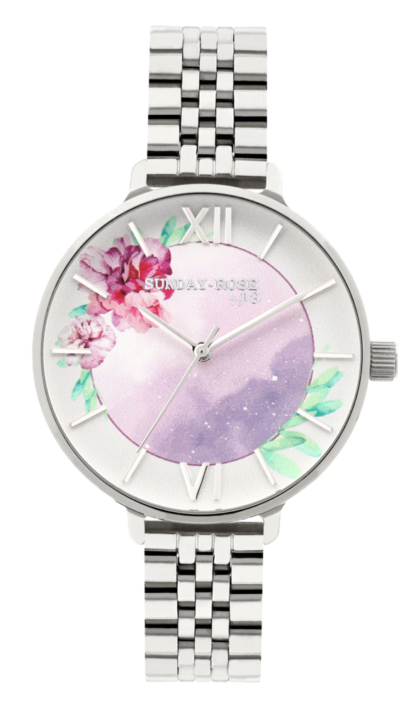 SUNDAY ROSE Dámské luxusní designové hodinky SUNDAY ROSE Enchanted Early Sunrise SUN-E01
