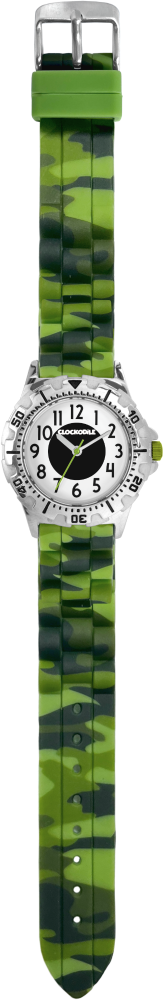 CLOCKODILE Svítící náramkové maskáčové sportovní chlapecké dětské hodinky SPORT 4.0 CWB0082