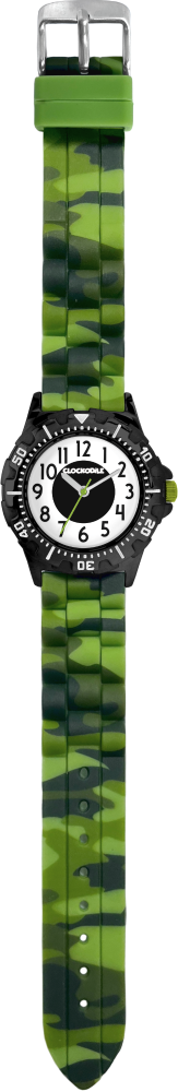 CLOCKODILE Náramkové svítící maskáčové sportovní chlapecké dětské hodinky SPORT 4.0 CWB0083