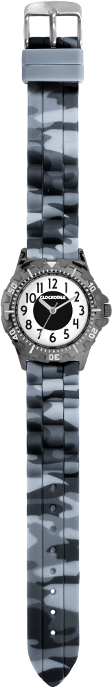 CLOCKODILE Svítící náramkové maskáčové sportovní chlapecké dětské hodinky SPORT 4.0 CWB0085