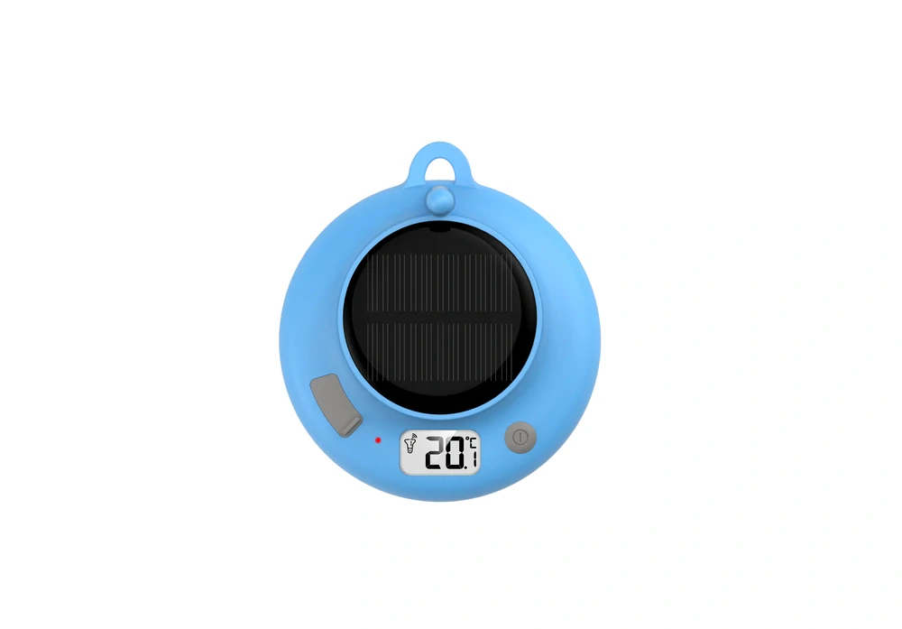 JVD Solární digitální teploměr do vířivky a bazénu JVD T24