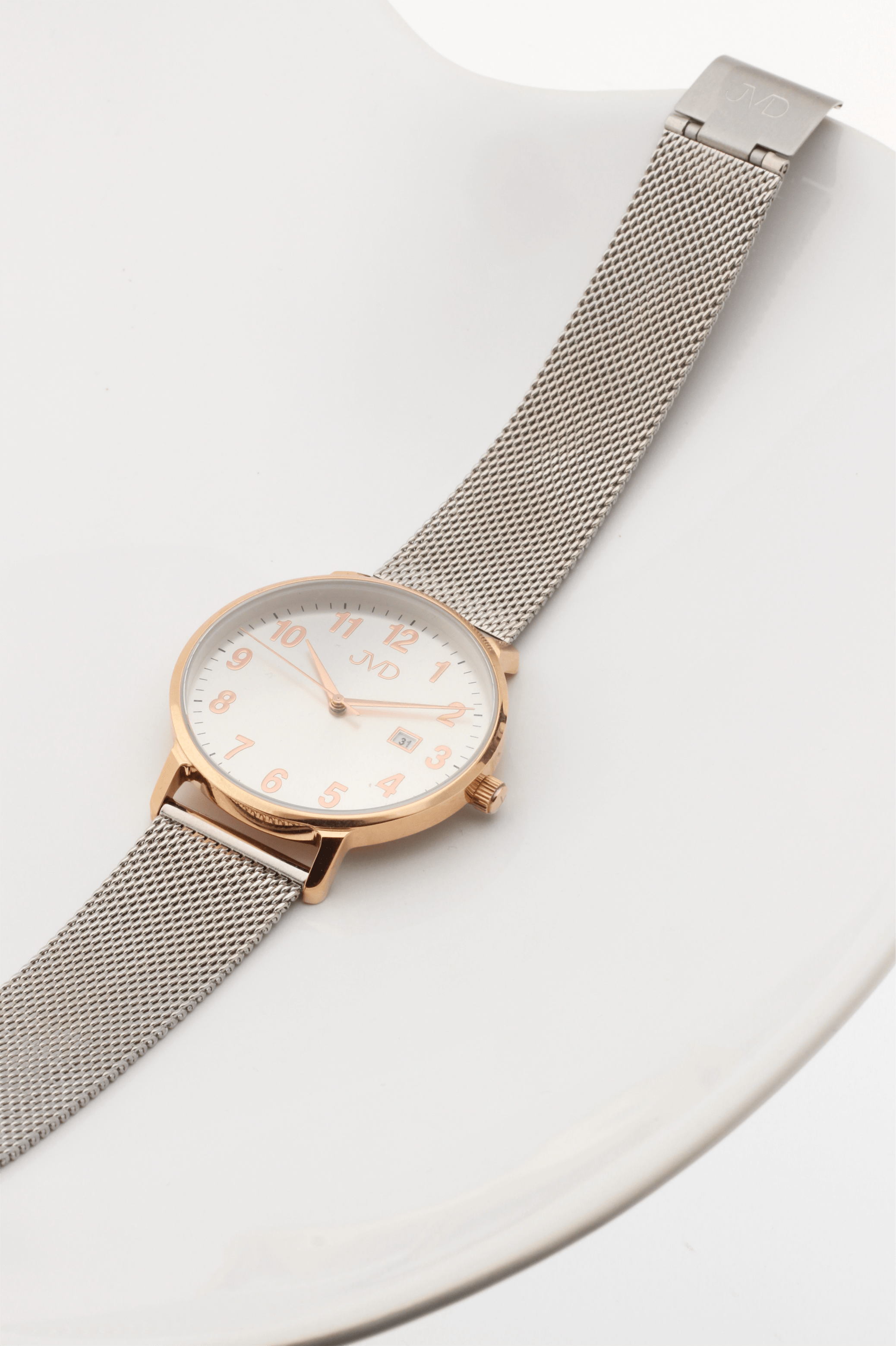 Luxusní dámské elegantní nerezové ocelové hodinky JVD J-TS43