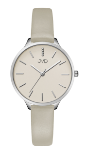JVD Dámské módní designové hodinky JVD JZ201.11 s řemínkem z pravé kůže