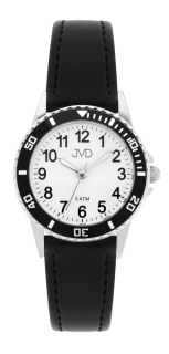 JVD Dětské chlapecké sportovní černé náramkové hodinky JVD J7217.2