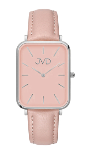 JVD Luxusní dámské růžové nerezové ocelové hodinky JVD JVD J-TS63