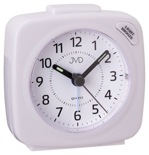 Malý bateriový mini budík JVD quartz SR951.7