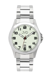 JVD Pánské vodotěsné stříbrné hodinky JVD J1041.51