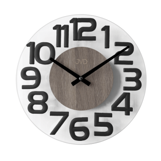 JVD Luxusní skleněné designové hodiny JVD HT098.3