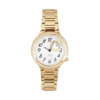 JVD Dámské kulaté náramkové elegantní šperkové hodinky JVD JG1039.3