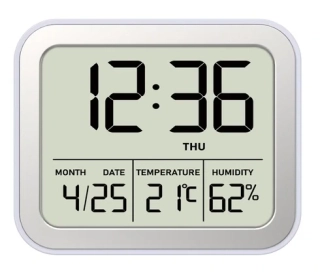 JVD Bílá digitální bateriová meteostanice JVD SB774.2
