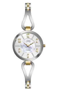 JVD Dámské luxusní zlacené titanové hodinky JVD J5036.4