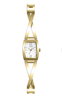 JVD Dámské zlacené ocelové elegantní hodinky JVD J4205.1