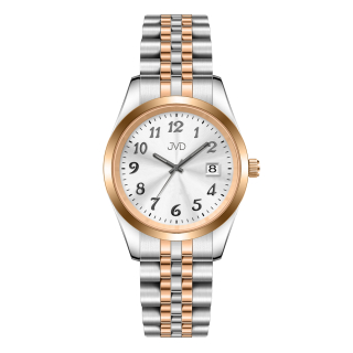 JVD Dámské rose gold módní designové hodinky JVD JZ216.5