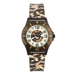 JVD Dětské chlapecké maskáčové sportovní hodinky JVD JZ8005.1