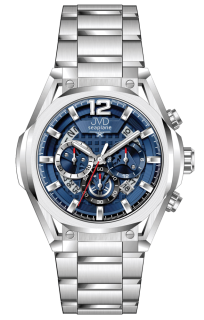 JVD Pánské ocelové vodotěsné ocelové hodinky - chronograf JVD JE1019.2