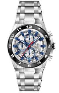 JVD Pánské ocelové vodotěsné ocelové hodinky - chronograf JVD JE1021.1