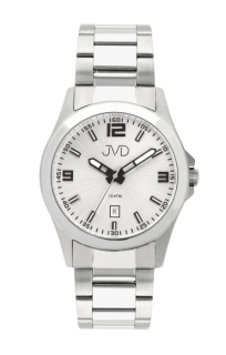 Odolné vodotěsné náramkové pánské hodinky JVD steel J1041.30 - 10ATM